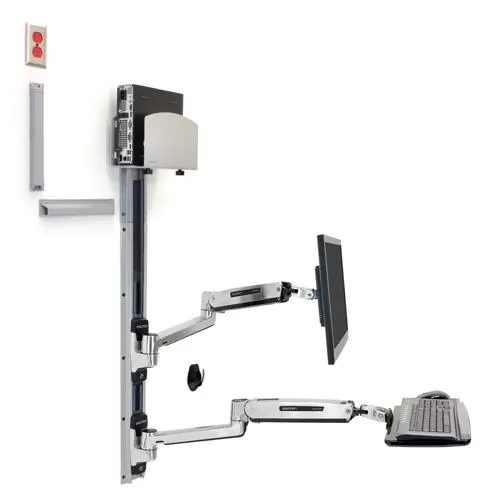 Ergotron LX Sit Stand Wall Mount System price hyderabad
