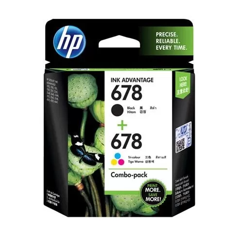 HP 678 L0S24AA Combo Black Tri color Ink Cartridges price hyderabad