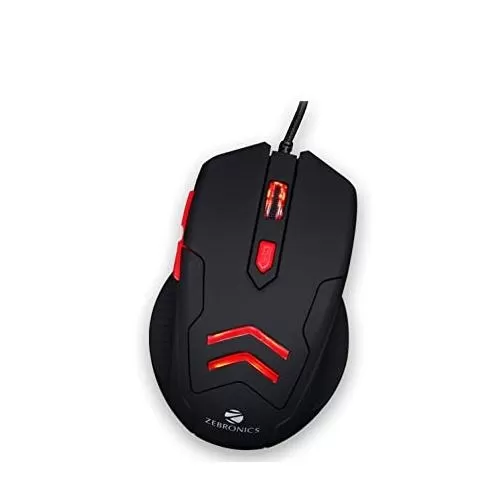 Zebronics Feather Wired Optical Gaming Mouse price hyderabad