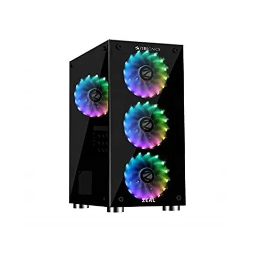 Zebronics Zeb 876B Zeal Gaming Chassis Cabinet price hyderabad