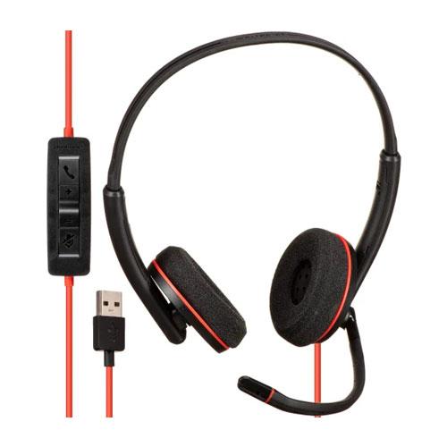 Poly Blackwire 3220 Stereo USB A Wired Headset price hyderabad