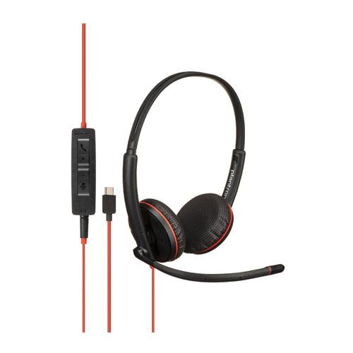 Poly Blackwire 3225 USB C Wired Head Set Plus USB CA Bulk price hyderabad