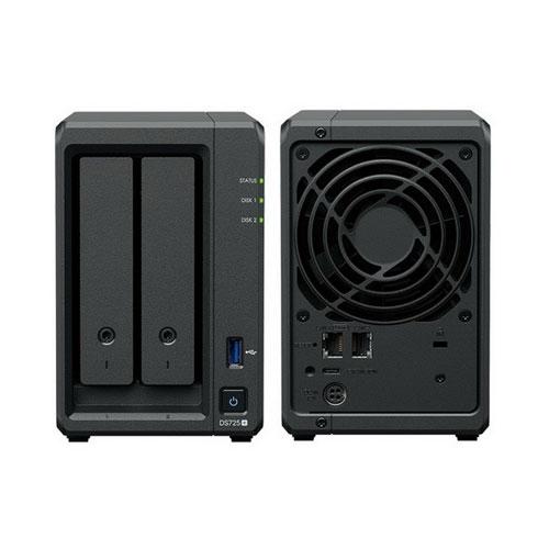 Synology DiskStation DS725 Plus 2 Bay Enclosure Storage price hyderabad