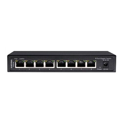 Aadona DUS 8G Non PoE Industrial Switch price hyderabad