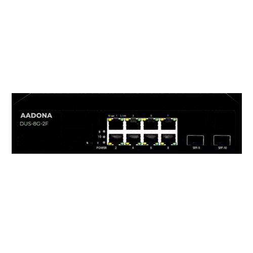 Aadona DUS 8G 2F Non PoE Industrial Switch price hyderabad
