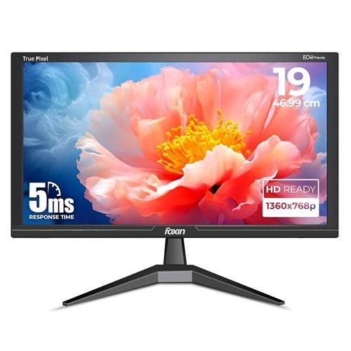 Foxin Crystal HD 19 Inch Monitor price hyderabad