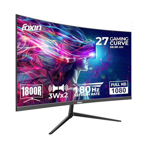 Foxin Phantom FHD 27 Inch Curved Gaming Monitor price hyderabad