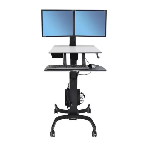 Ergotron WorkFit C Dual Sit Stand Workstation HYDERABAD, telangana, andhra pradesh, CHENNAI