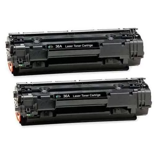 HP 36A CB436AF Twin Pack Black LaserJet Toner Cartridges price hyderabad