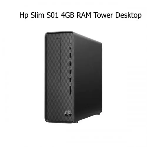 Hp Slim S01 4GB RAM Tower Desktop price hyderabad