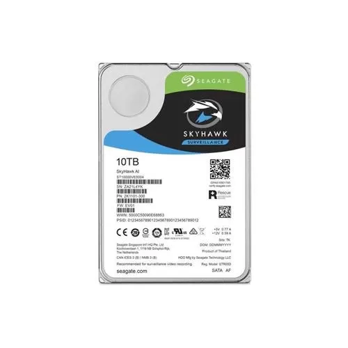 Seagate Skyhawk AI ST10000VE0004 10TB Surveillance Hard Drive HYDERABAD, telangana, andhra pradesh, CHENNAI