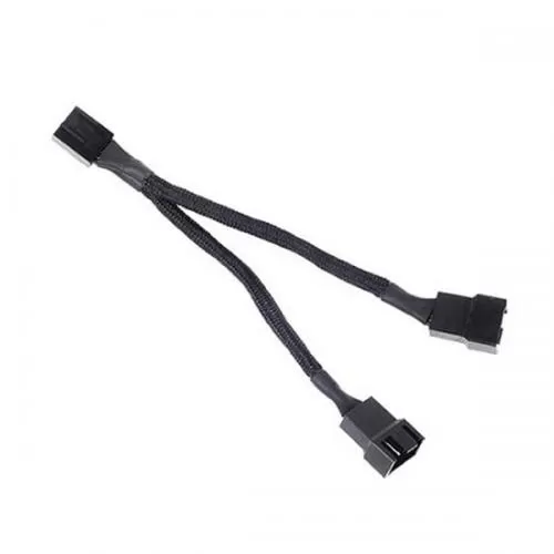 SilverStone CPF01 Sleeved PWM Fan Cable Black HYDERABAD, telangana, andhra pradesh, CHENNAI